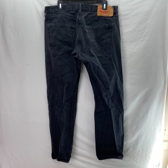 Levi's 501 XX Straight Leg Denim Jeans Dark Washed - Size 36 x 30 - Picture 2 of 8